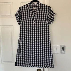 J Crew Buffalo Plaid dress